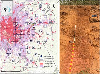 Urbanization Leads to Increases in pH, Carbonate, and Soil Organic Matter Stocks of Arable Soils of Kumasi, Ghana (West Africa)